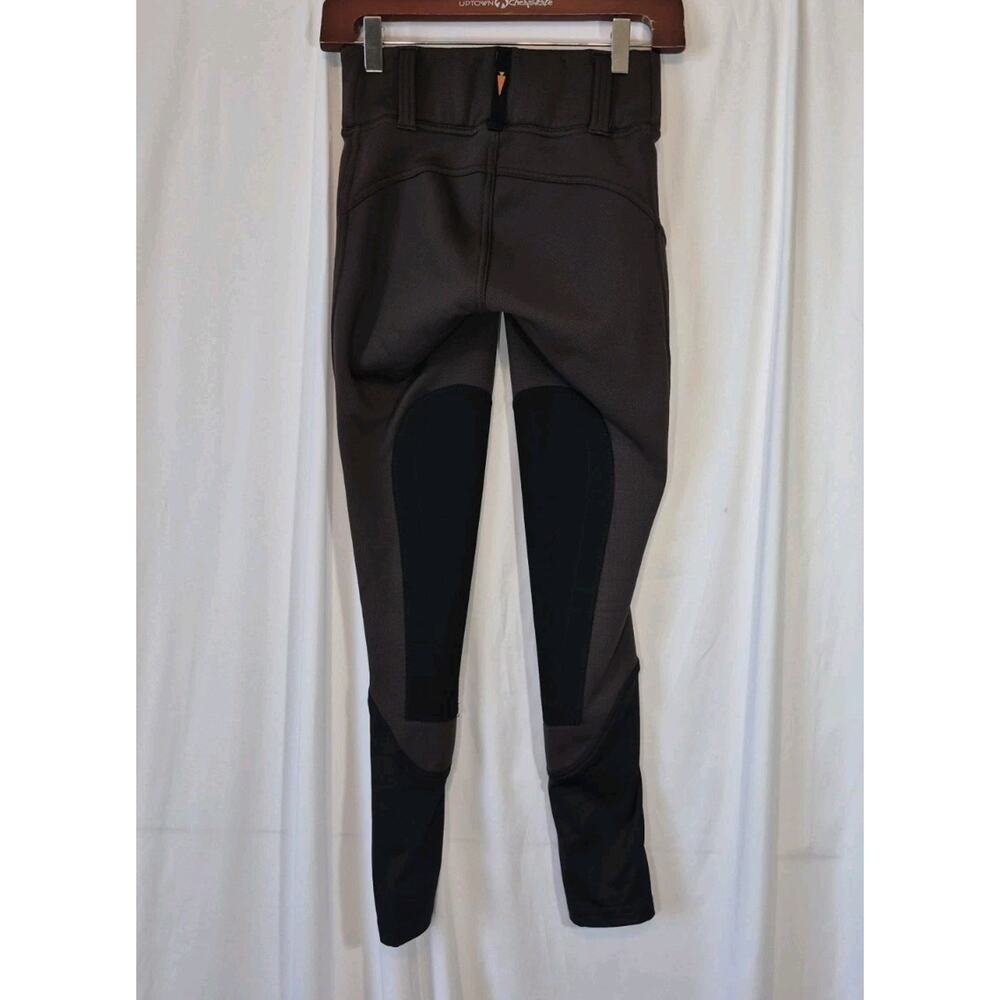Kerrits Flow Rise Performance Brown Riding Leggings XS - Picture 6 of 11